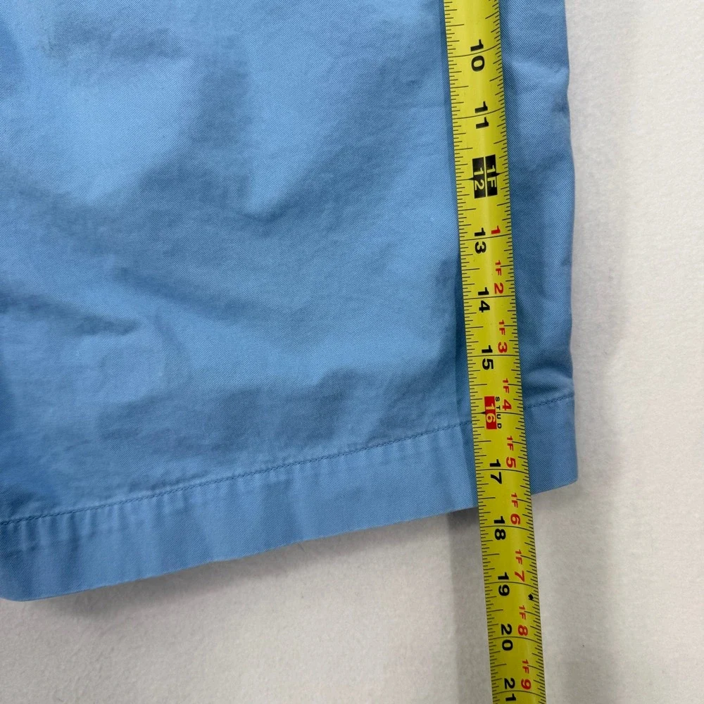 Polo Ralph Lauren Chino Shorts Mens 40‎ Blue Stretch Classic Fit Cotton Twill